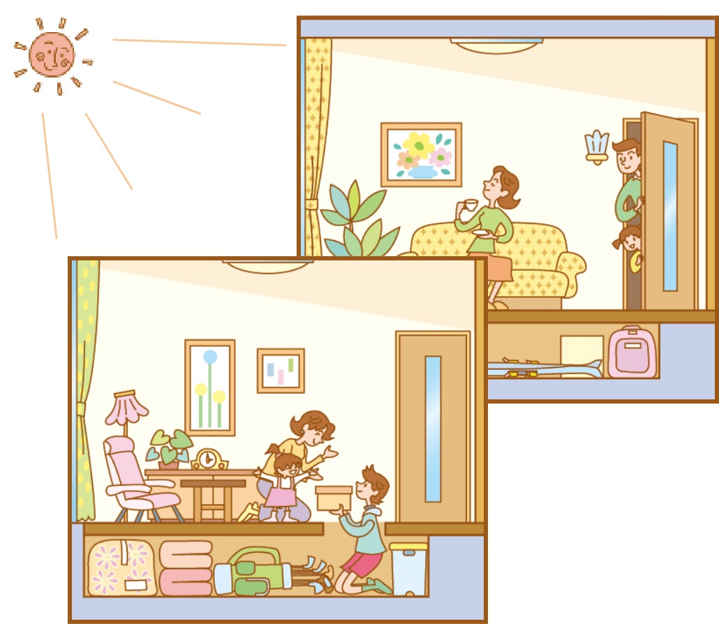 日当たりの悪さを解決！